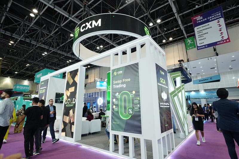 CXM出展ブースの全景