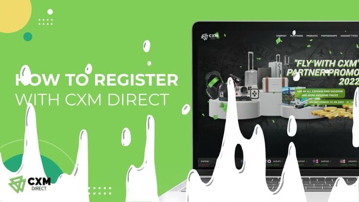 CXM口座を登録する方法