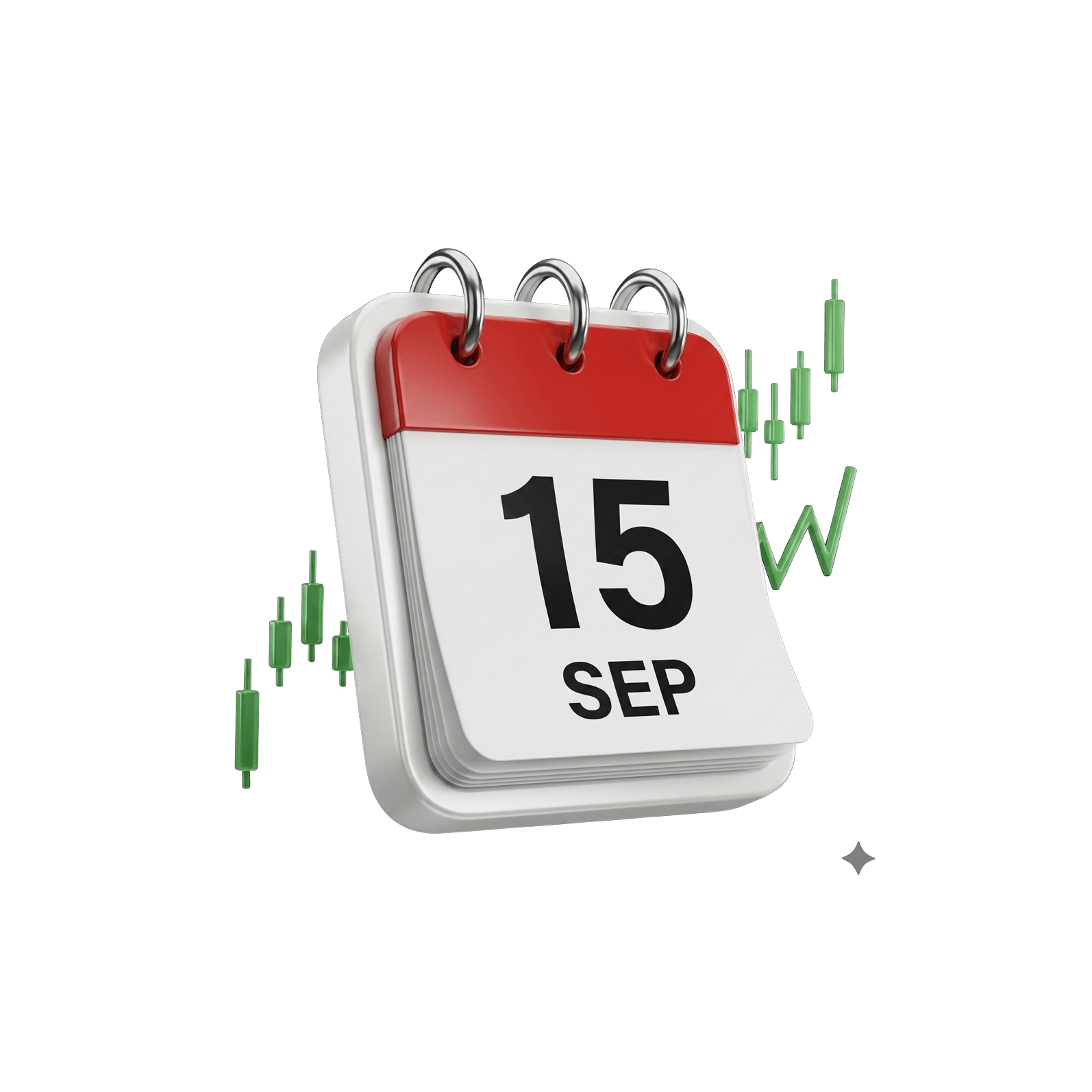 Illustration du tableau de bord du calendrier économique