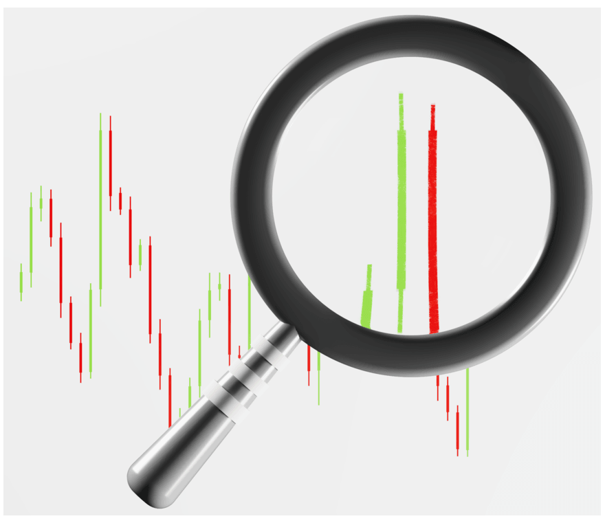 رسم بياني بحثي من Trading Central